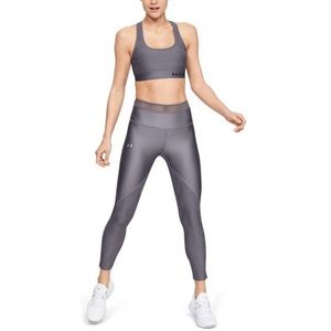 Under Armour Women's HeatGear Armour High Waisted Ankle Crop Jacquard Leggings